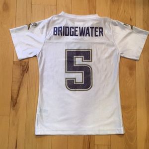 Bridgewater NFL Jersey - Vikings - Girls - Large